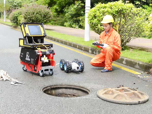 宁海管道机器人检测